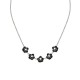 COLLANA CON CINQUE FIORI SMALTATI - FFJ251344C626
