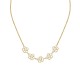 COLLANA CON CINQUE FIORI SMALTATI - FFJ251344C626