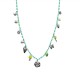 COLLANA LUNGA DI PERLINE COLORATE E CHARMS NATURALI - FFJ25148C617