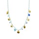 COLLANA LUNGA DI PERLINE COLORATE E CHARMS MARINI - FFJ251504C619