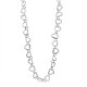 COLLANA LUNGA CATENA A CUORI MARTELLATI - FJ24196B553 COLLANA LUNGA CATENA A CUORI MARTELLATI - FJ24196B553