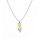 COLLANA CON PENDENTE TULIPANO IN SMALTO COLORATO - FJ2642D044