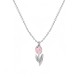 COLLANA CON PENDENTE TULIPANO IN SMALTO COLORATO - FJ2642D044