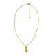 COLLANA CON PENDENTE TULIPANO IN SMALTO COLORATO - FJ2642D045