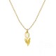 COLLANA CON PENDENTE TULIPANO IN SMALTO COLORATO - FJ2642D045