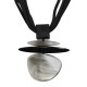 COLLANA IN CORDA CON PENDENTE IN RESINA - FT24128A474 COLLANA IN CORDA CON PENDENTE IN RESINA - FT24128A474