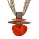 COLLANA IN CORDA CON PENDENTE IN RESINA - FT24128A474 COLLANA IN CORDA CON PENDENTE IN RESINA - FT24128A474