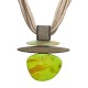 COLLANA IN CORDA CON PENDENTE IN RESINA - FT24128A474 COLLANA IN CORDA CON PENDENTE IN RESINA - FT24128A474