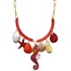 COLLANA IN RESINA CON CHARMS MARINI E CAVALLUCCIO MARINO - FT24132B993