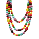 COLLANA DI PERLINE IN RESINA A TRE FILI - FT24144B620 COLLANA DI PERLINE IN RESINA A TRE FILI - FT24144B620