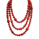 COLLANA DI PERLINE IN RESINA A TRE FILI - FT24144B620 COLLANA DI PERLINE IN RESINA A TRE FILI - FT24144B620