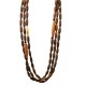 COLLANA LUNGA DI PERLINE IN RESINA A TRE FILI - FT24148B621 COLLANA LUNGA DI PERLINE IN RESINA A TRE FILI - FT24148B621