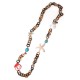 COLLANA LUNGA IN RESINA CON ELEMENTI MARINI - FT24160B990