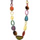 COLLANA LUNGA GEOMETRICA IN RESINA - FT24168B617 COLLANA LUNGA GEOMETRICA IN RESINA - FT24168B617