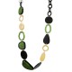 COLLANA LUNGA GEOMETRICA IN RESINA - FT24168B617 COLLANA LUNGA GEOMETRICA IN RESINA - FT24168B617