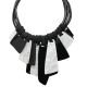 COLLANA BAVAGLINO CON CIODOLI IN RESINA - FT24184B613 COLLANA BAVAGLINO CON CIODOLI IN RESINA - FT24184B613