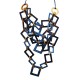 COLLANA MULTISTRATO CON RETTANGOLI IN RESINA - FT24184B760 COLLANA MULTISTRATO CON RETTANGOLI IN RESINA - FT24184B760