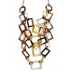 COLLANA MULTISTRATO CON RETTANGOLI IN RESINA - FT24184B760 COLLANA MULTISTRATO CON RETTANGOLI IN RESINA - FT24184B760