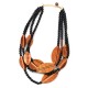 COLLANA CORDA MULTIFILO CON PERLINE IN RESINA - FT24192A294 COLLANA CORDA MULTIFILO CON PERLINE IN RESINA - FT24192A294
