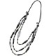 COLLANA CORDA LUNGA A TRE FILI CON PERLINE IN RESINA - FT24192A301 COLLANA CORDA LUNGA A TRE FILI CON PERLINE IN RESINA - FT24192A301
