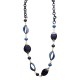 COLLANA LUNGA CON CATENA E PERLINE IN RESINA - FT24196B761 COLLANA LUNGA CON CATENA E PERLINE IN RESINA - FT24196B761