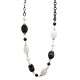 COLLANA LUNGA CON CATENA E PERLINE IN RESINA - FT24196B761 COLLANA LUNGA CON CATENA E PERLINE IN RESINA - FT24196B761