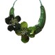 COLLANA IN RESINA A MEZZALUNA CON FIORI - FT24252B754