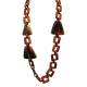 COLLANA LUNGA A CATEMA CON TRAPEZI IN RESINA - FT24280B623 COLLANA LUNGA A CATEMA CON TRAPEZI IN RESINA - FT24280B623