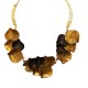COLLANA CON PETALI IN RESINA - FT25128C534