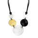 COLLANA CON DISCHI IN RESINA - FT25144C531
