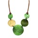 COLLANA CON DISCHI IN RESINA - FT25144C531