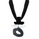 COLLANA MULTIFILO IN CORDA CON PENDENTE ASTRATTO IN RESINA - FT25144C532