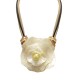 COLLANA CON GRANDE FIORE IN RESINA - FT25144C536
