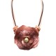 COLLANA CON GRANDE FIORE IN RESINA - FT25144C536