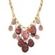 COLLANA BAVAGLINO CON PENDENTI MULTIFORMA IN RESINA - FT25152C535