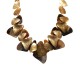 COLLANA ORGANICA CON PETALI IN RESINA - FT25176C530