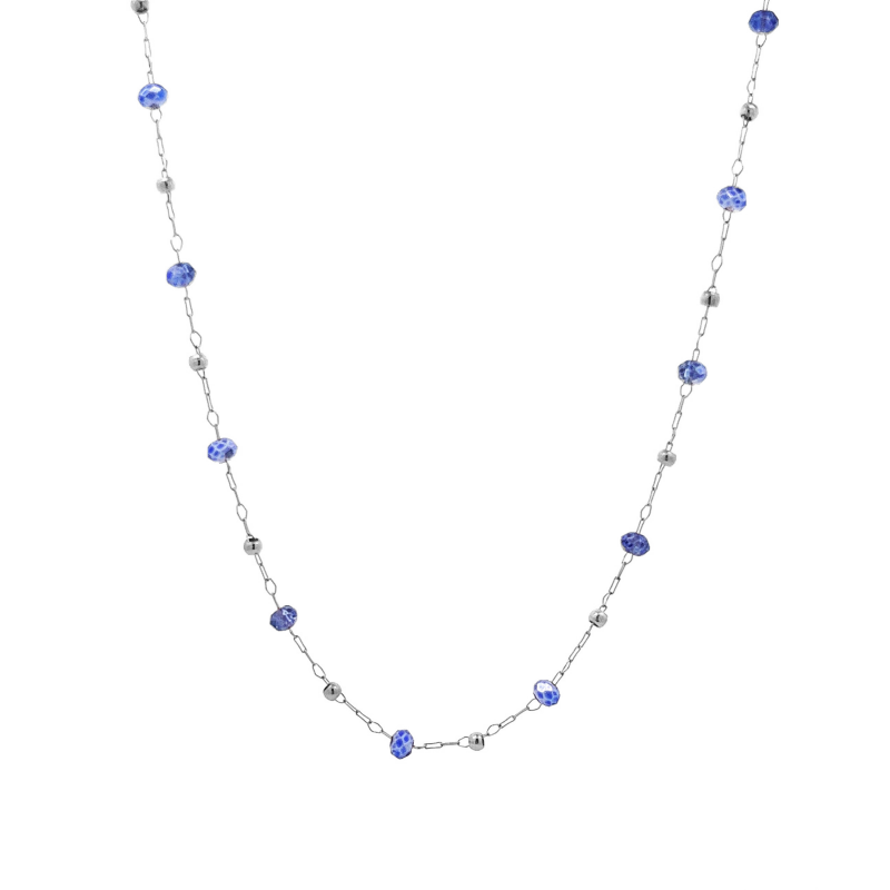 COLLANA GIROCOLLO CON CRISTALLI - JN211128544E13