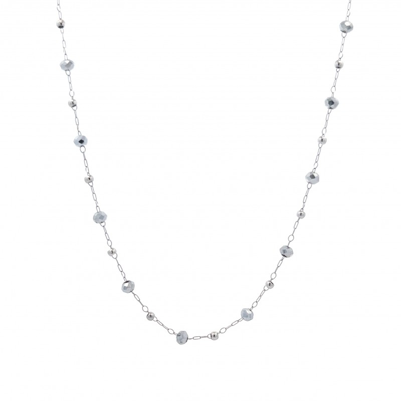 COLLANA GIROCOLLO CON CRISTALLI - JN211128544E13