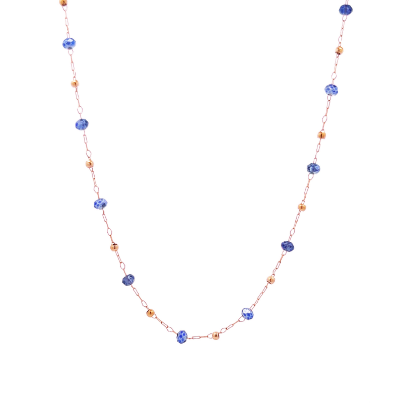 COLLANA GIROCOLLO CON CRISTALLI - JN211128544E13
