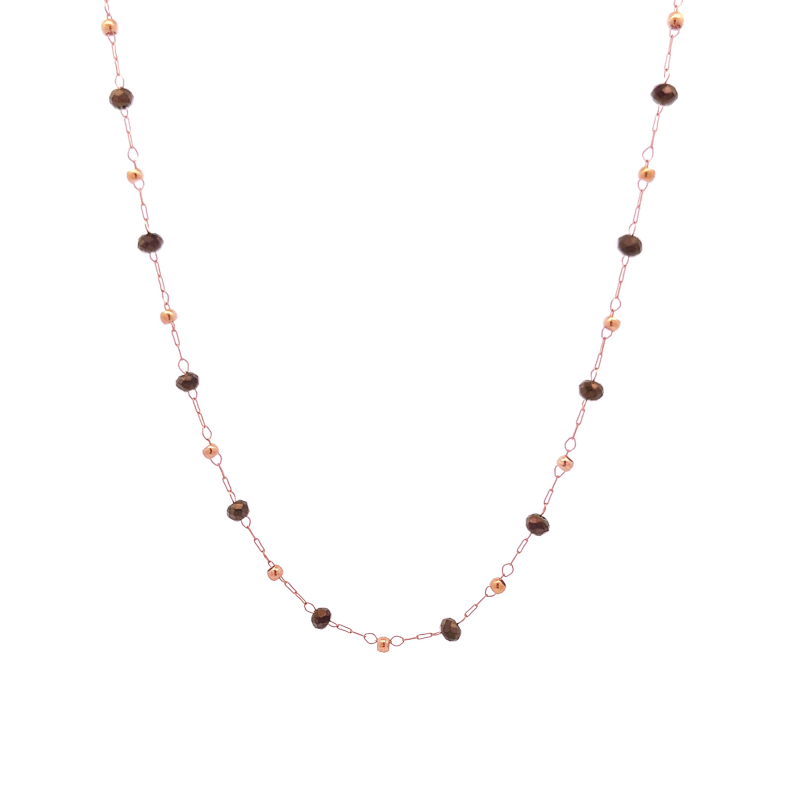 COLLANA GIROCOLLO CON CRISTALLI - JN211128544E13