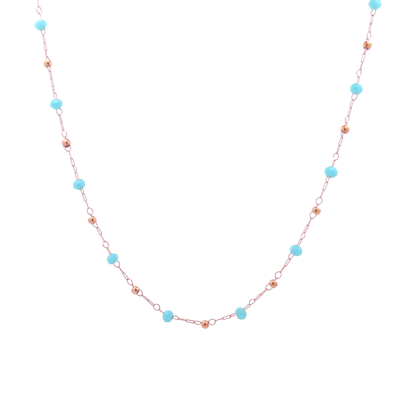 COLLANA GIROCOLLO CON CRISTALLI - JN211128544E13