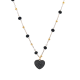 COLLANA DI PERLINE CON CIONDOLO CUORE IN STRASS - JN2136368B25 COLLANA DI PERLINE CON CIONDOLO CUORE IN STRASS - JN2136368B25