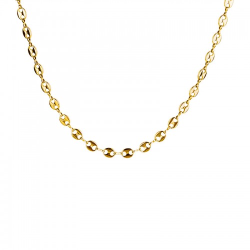 COLLANA A CATENA DI CHICCHI DI CAFFÈ - JN2260D763