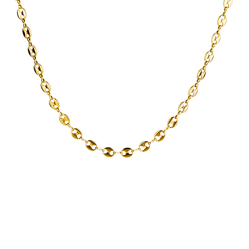 COLLANA A CATENA DI CHICCHI DI CAFFÈ - JN2260D763 COLLANA A CATENA DI CHICCHI DI CAFFÈ - JN2260D763