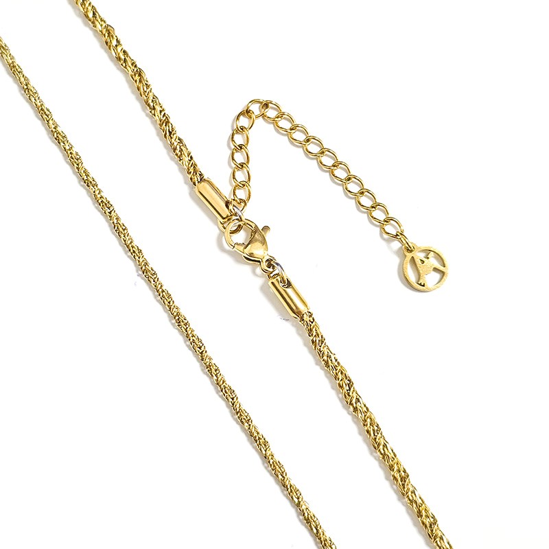 COLLANA A CATENA INTRECCIATA - JN2332E953/C330