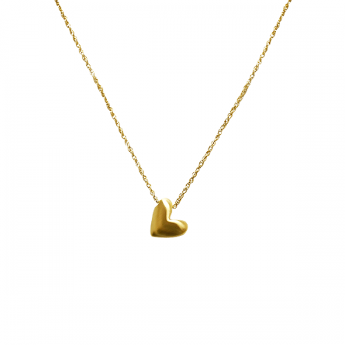 COLLANA CON CIONDOLO CUORE OPACO - JN2440B522