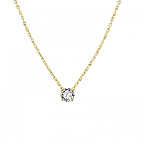 ZIRCON LIGHT POINT NECKLACE - JN2440B772