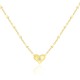 COLLANA CON CUORE E STRASS - JN2444A120
