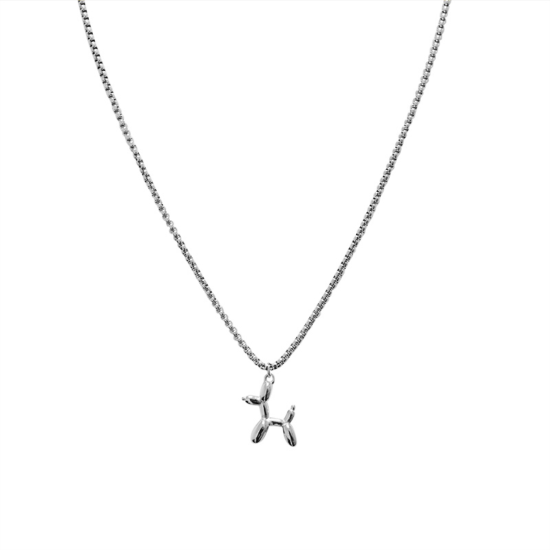COLLANA CON PENDENTE A CANE PALLONCINO - JN2444B769 COLLANA CON PENDENTE A CANE PALLONCINO - JN2444B769