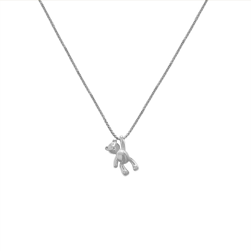COLLANA CON PENDENTE A ORSETTO - JN2444B770 COLLANA CON PENDENTE A ORSETTO - JN2444B770
